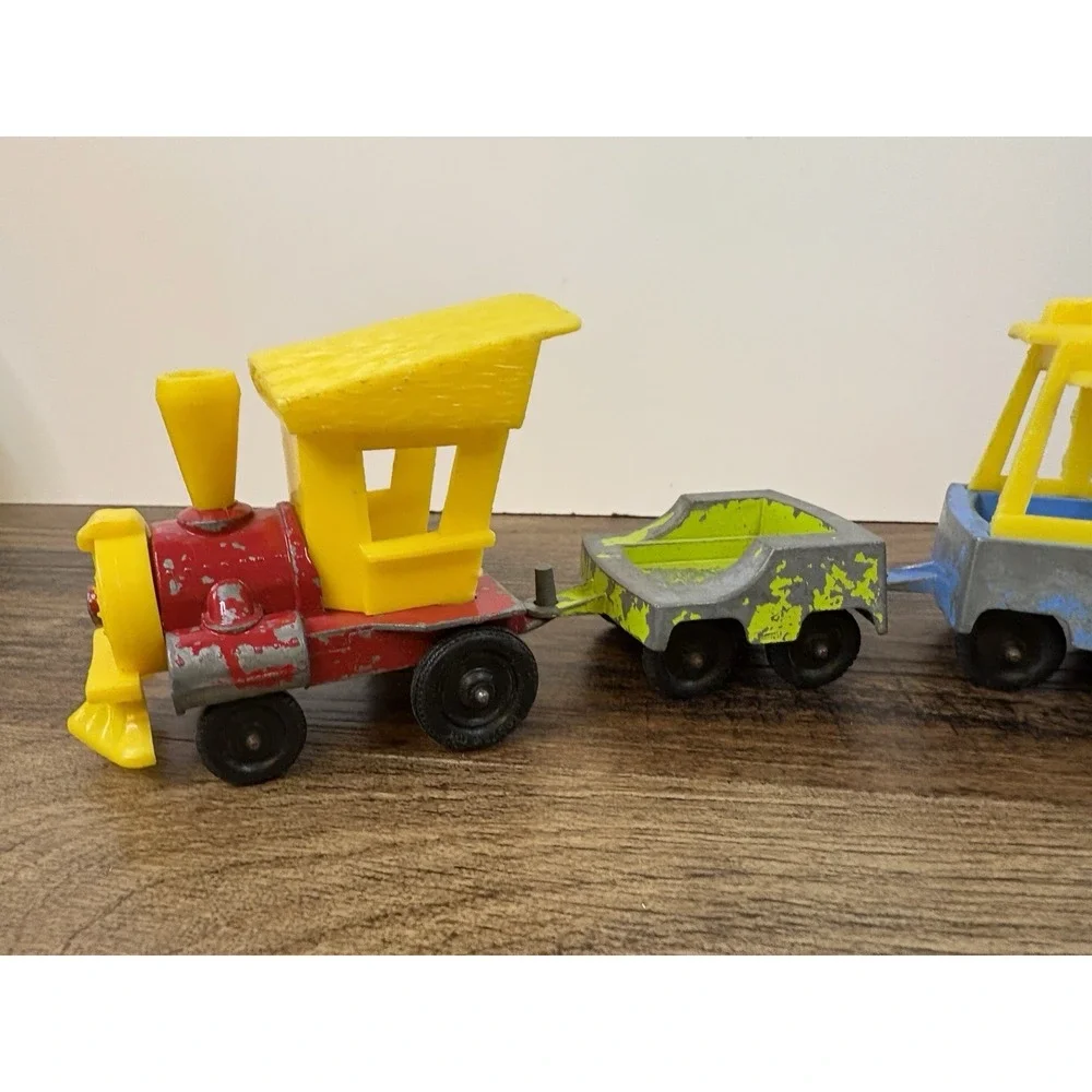 TootsieToy yellow plastic